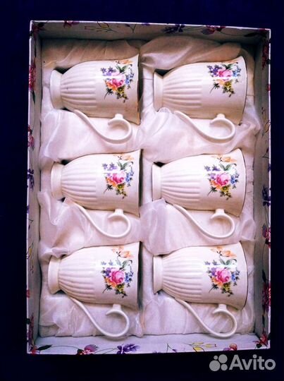 Набор кружек Чехия оригинал керамика новый