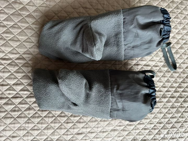 Варежки краги 2 Didriksons на флисе