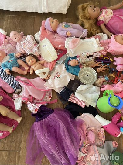 Куклы беби бон с одеждой и аксессуарами