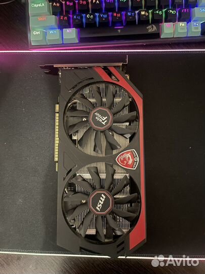 Видеокарта MSI Gtx 750 ti