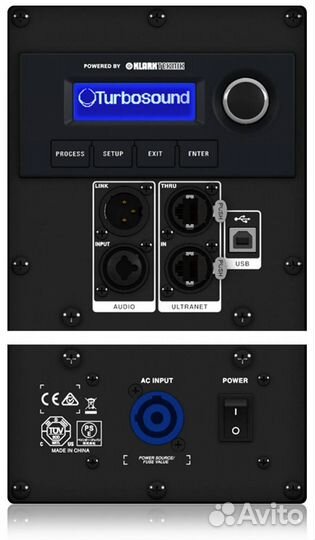 Сабвуфер turbosound NuQ118B-AN-WH