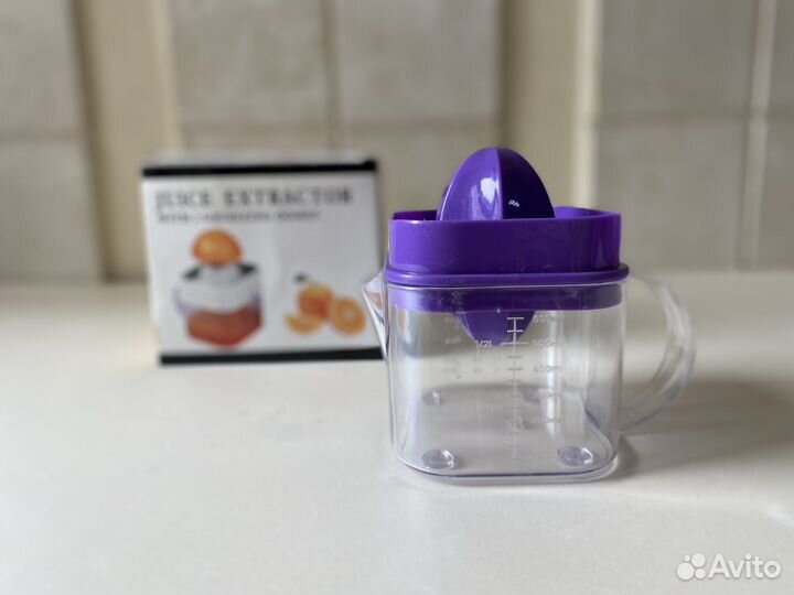 Новая ручная соковыжималка для цитрусовых