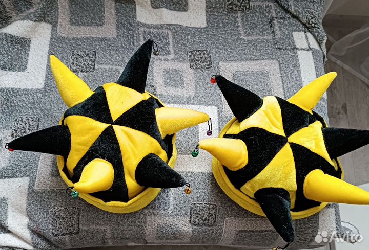 Шапка клоуна,звенящая,новая