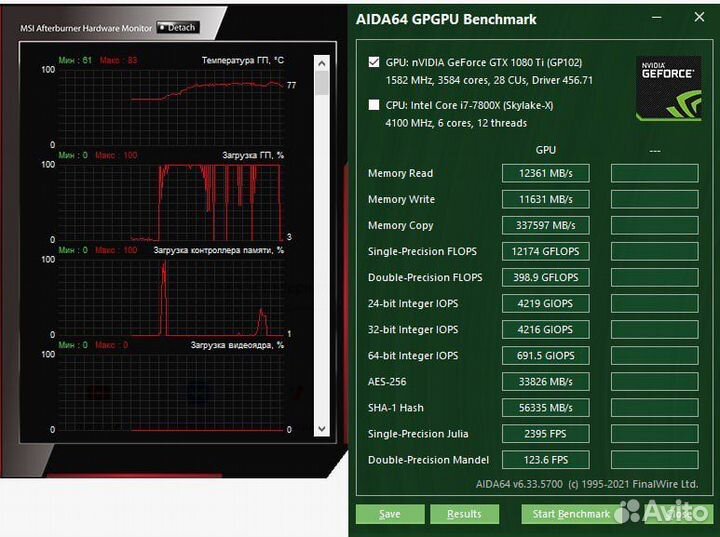 Видеокарта Dell Nvidia GTX 1080ti