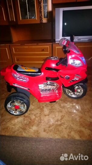 Детский электро мотоцикл