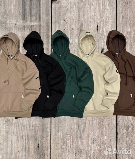 Худи с флисом