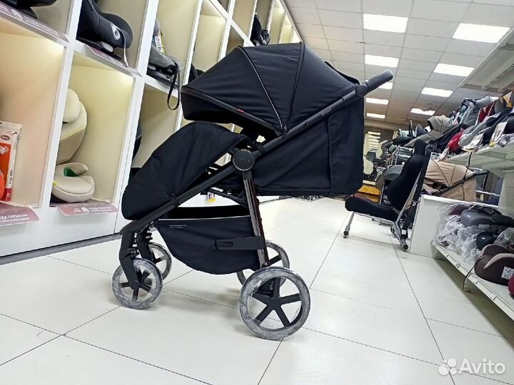 Коляска Прогулочная Carrello Bravo Plus Black 2023