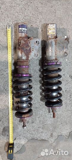 Койловеры HKS с Nissan Laurel R34