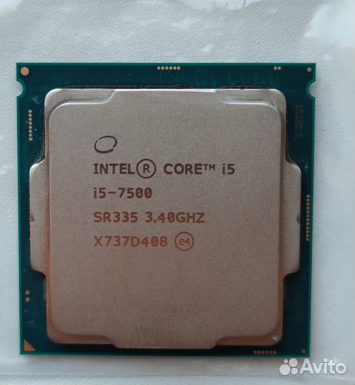 Процессор Intel Core i5 7500