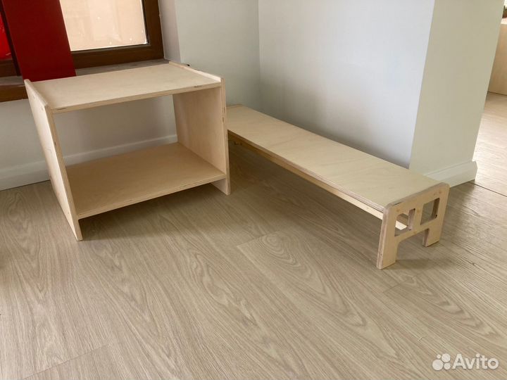 Правильная мебель Монтессори, дерево и фанера