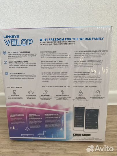 Роутер Linksys Velop WHW0301-EU