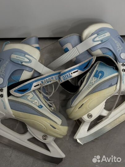 Коньки детские раздвижные 34 37