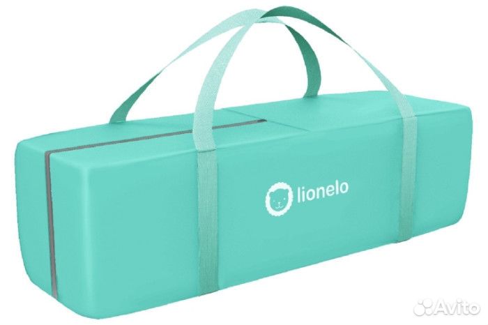 Манеж Lionelo LO-Sofie classy turquoise scandi