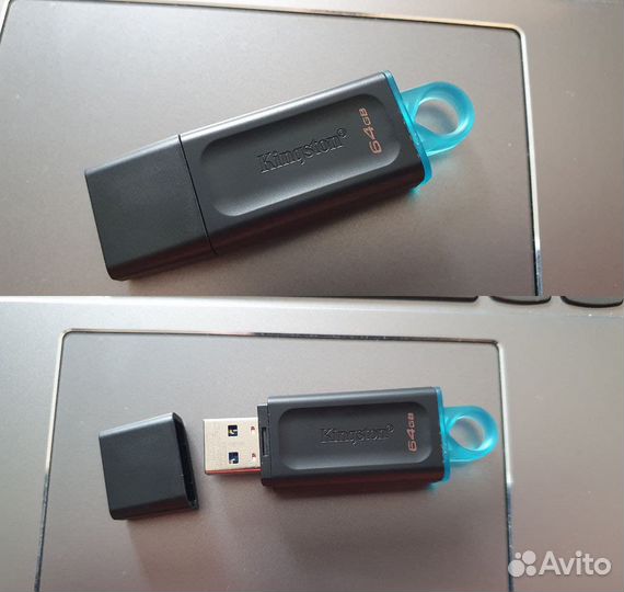 Флэшка 64 GB Kingston USB 3.2 Новая в блистере