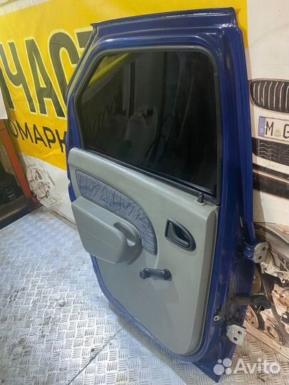 Дверь Рено Логан задняя левая в сборе