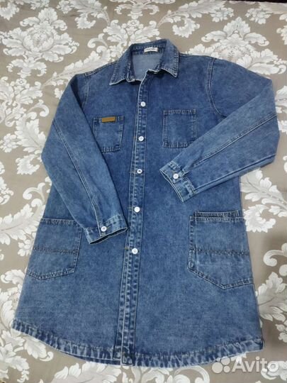 Джинсовая куртка женская 44 46