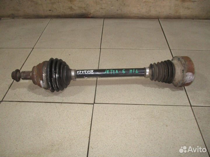 Полуось передняя левая VW Jetta 6 (1B)