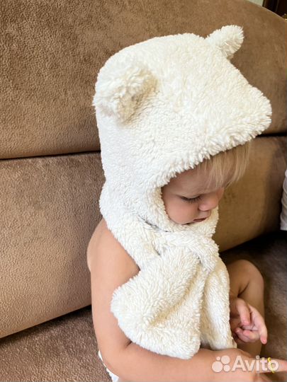 Комплект шапка и шарф