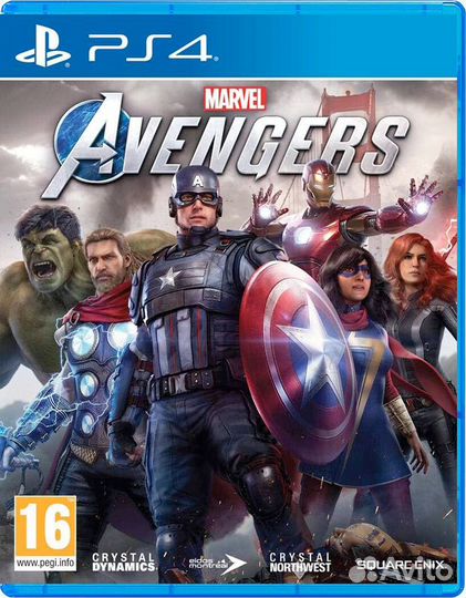 Мстители Marvel (Avengers) PS4, русская версия