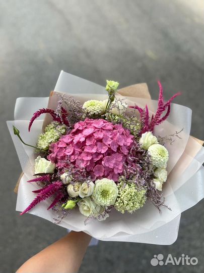 Цветочные букеты от флориста Энжи