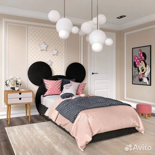 Детская кровать Микки