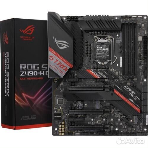 Материнская плата Asus Z490-H strix