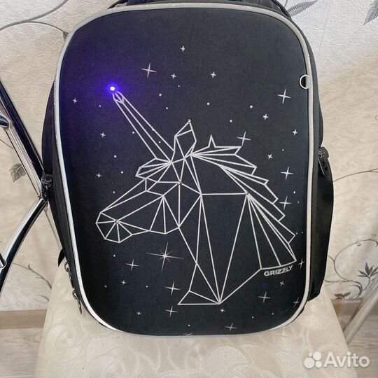 Рюкзак школьный для девочки grizzly