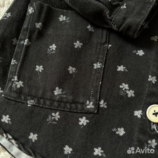 Джинсовая рубашка zara детская