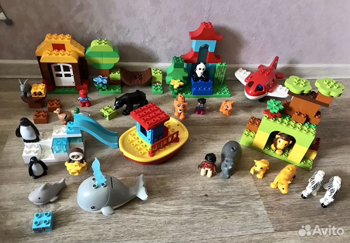 Lego duplo вокруг света