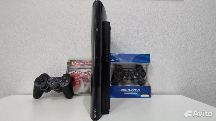 Sony PS3 Super Slim прошит с играми