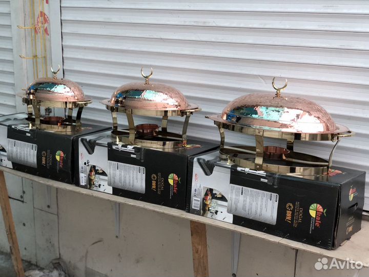 Садж медный с подставкой