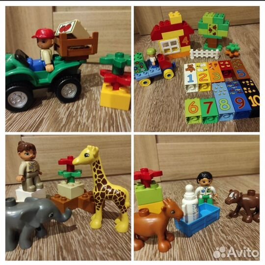 Lego duplo много наборов
