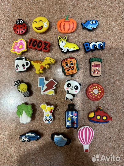 Джибитсы crocs набор