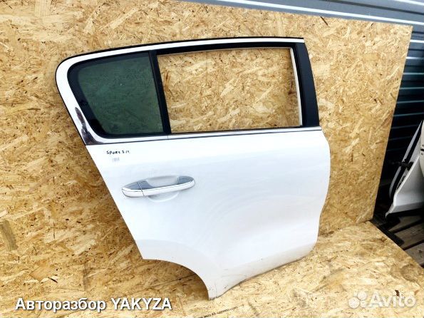 Дверь задняя правая Киа Спортейдж 4 2015-2023