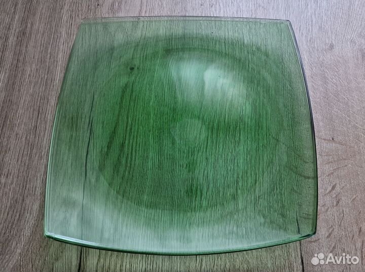 Тарелка Luminarc Quadrato стеклянная 2 шт