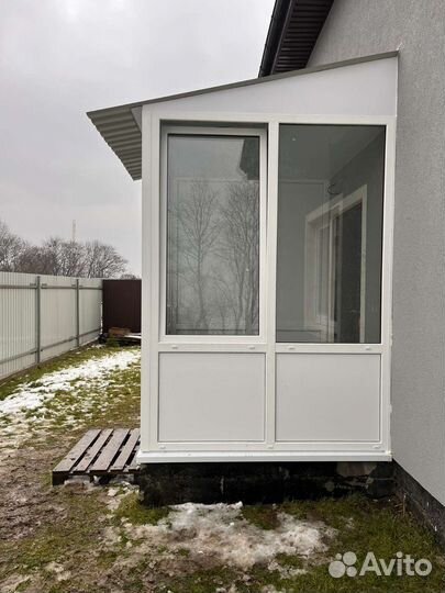 Остекление веранды
