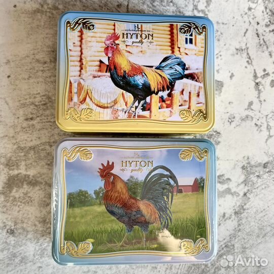 Банки жестяные из-под чая Hyton одним лотом
