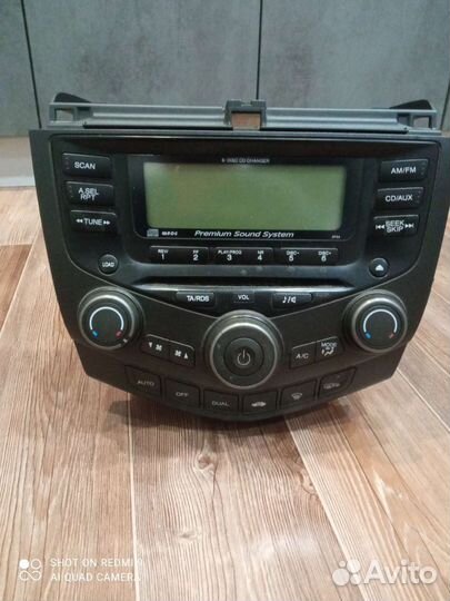 Головное устройство honda accord