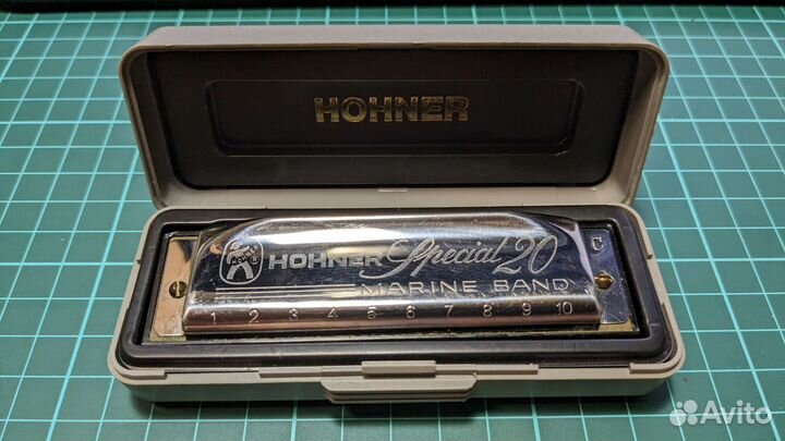 Губная гармошка Hohner special 20 560/20 tone C