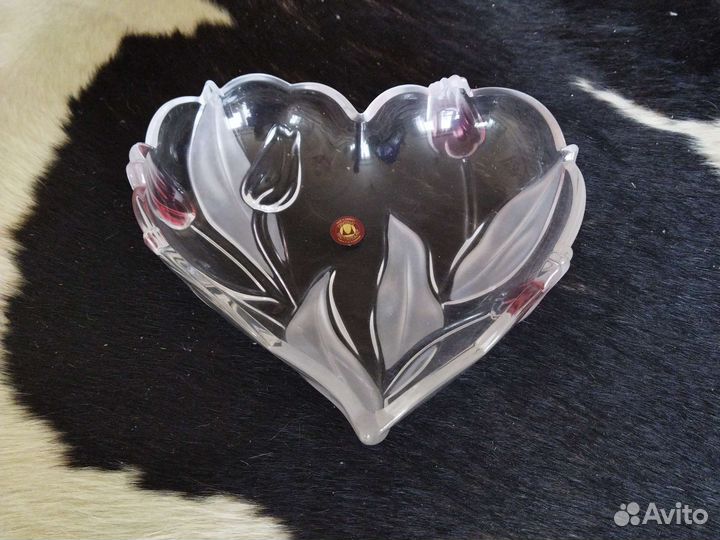 Салатник хрустальный