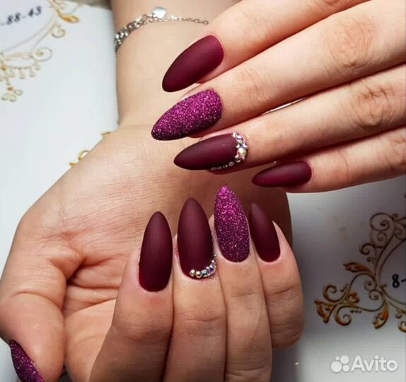 Маникюр гель лак район 75 школы