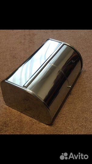 Набор для специй СССР никель, хлебница никель