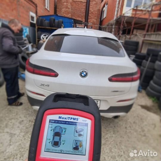 Датчик давления в шинах на BMW