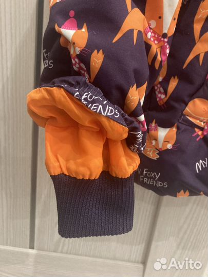 Куртка зимняя на девочку 110