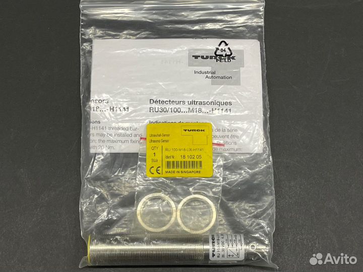 Turck RU100-M18-LIX-H1141 1810205 новый, 1 шт