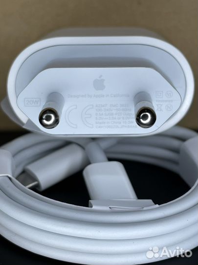 Быстрая зарядка на iPhone оригинал