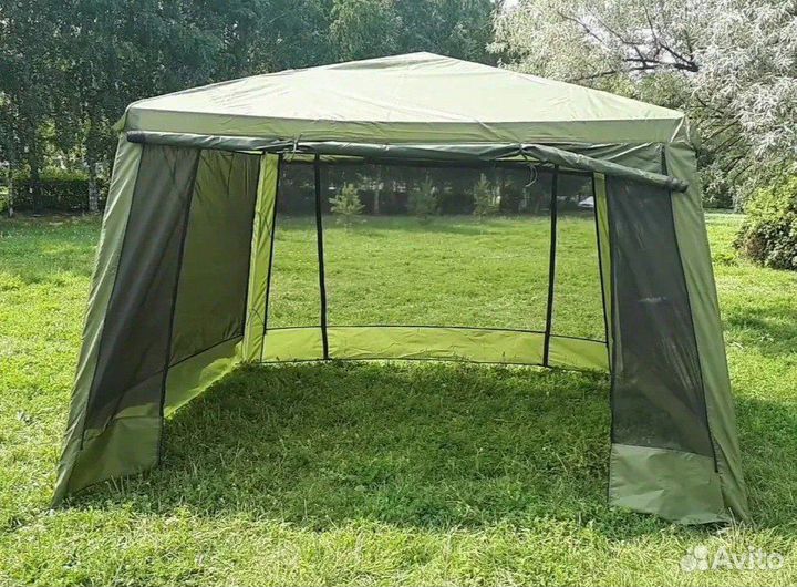 Шатер - тент садовый, для туризма и дачи 2,8 х 2,8