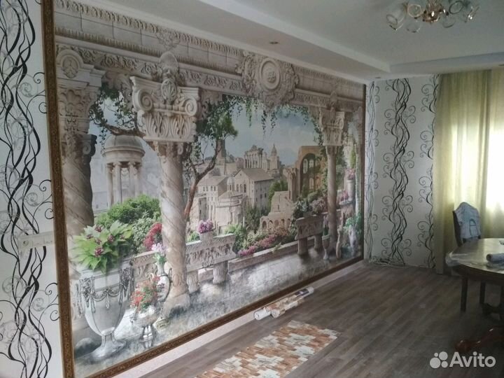 Печать фотообоев