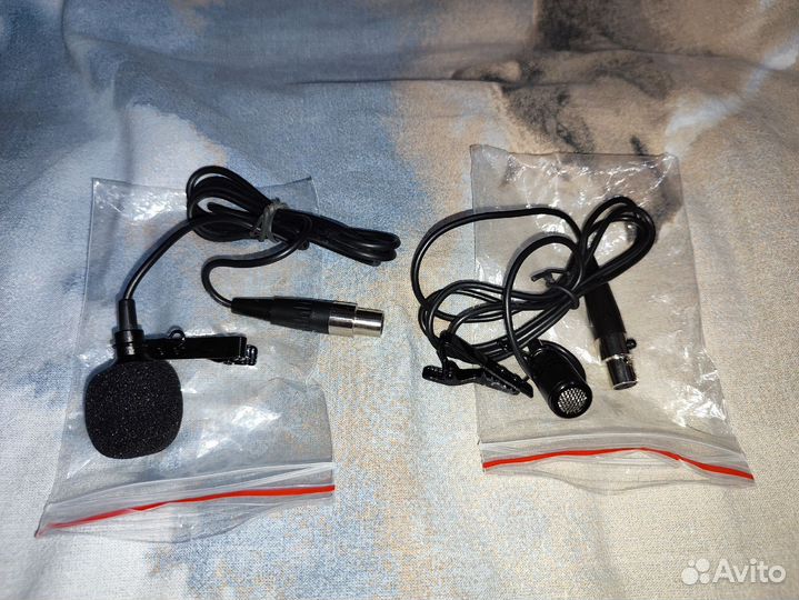 Головные микрофоны и петлички 4 шт. от Glxd4