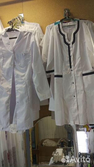 Медицинские халаты женские и мужские